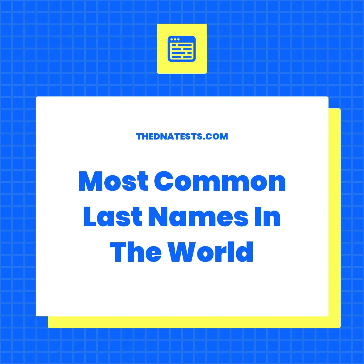 List Of Worst Last Names