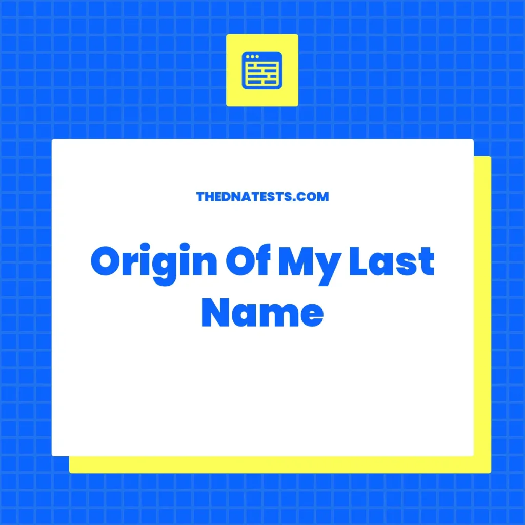 First And Last Name Origin