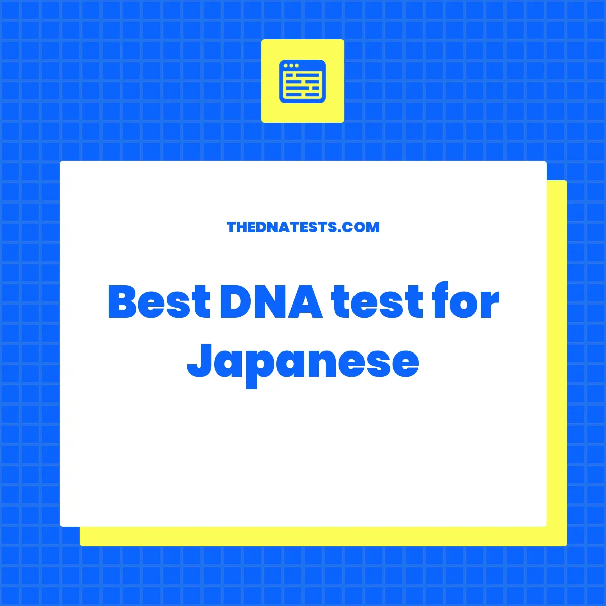 Best DNA test for Japanese