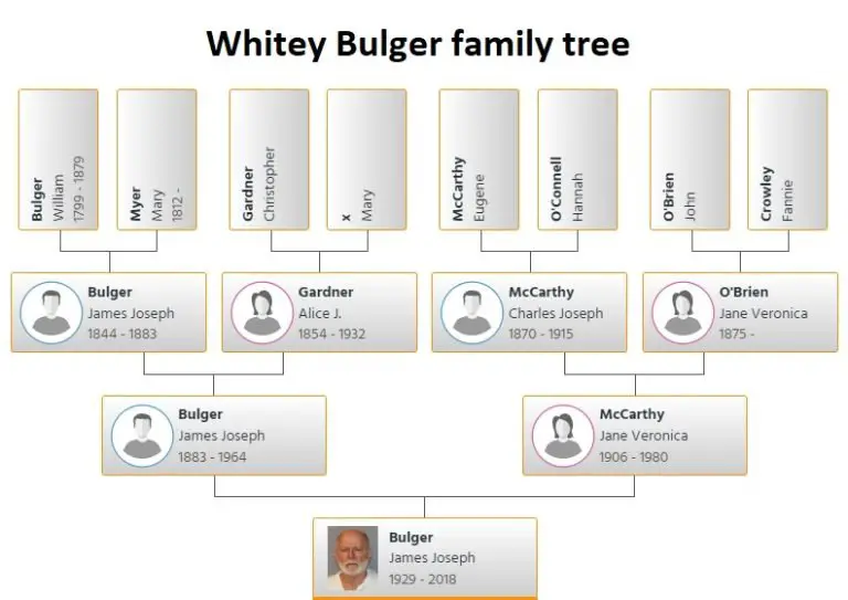 Whitey Bulger Family Tree